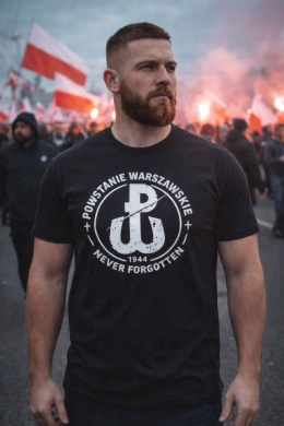 Koszulka patriotyczna Husaria 966 - Powstanie Warszawskie 1944